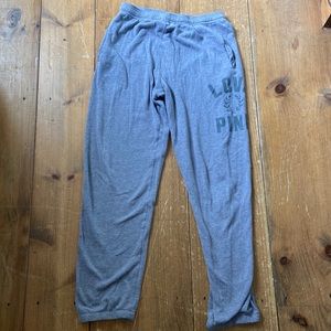VS Pink - Gray Sweatpants (Size XS)